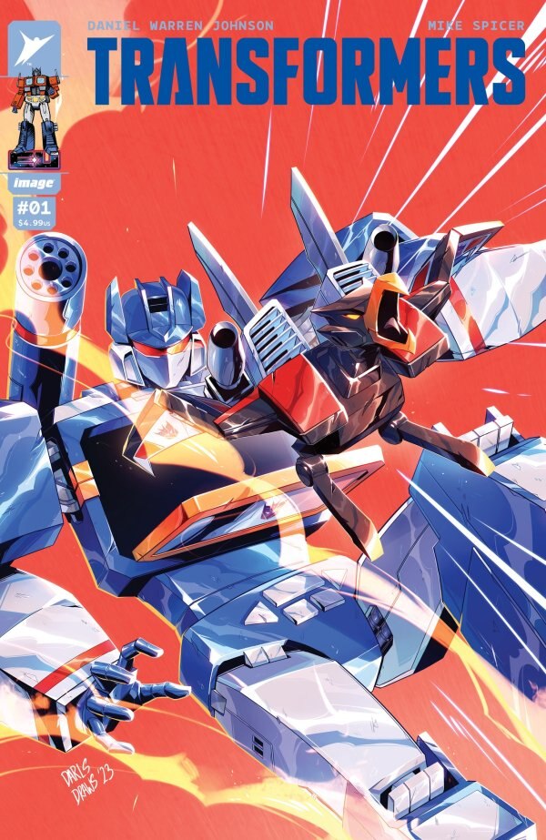 Image Comics Transformers Issue No. 1 Official Cover Variant By DarlsDraws (18 of 25)