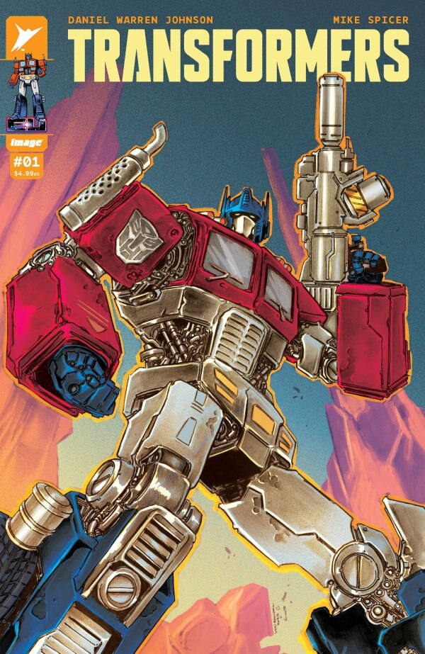 Image Comics Transformers Issue No. 1 Official Cover Variant By Von Randal Comic Grail Vault Exclusive (21 of 25)