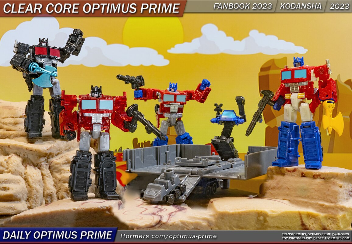 Daily Prime - FANBOOK 2023 Optimus Prime Joins the Core Class Festival