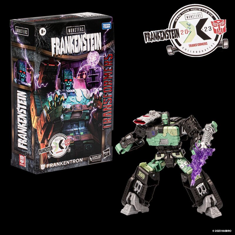 FRANKENTRON! Transformers X Universal Frankenstein Mash-Up Action Figure Revealed