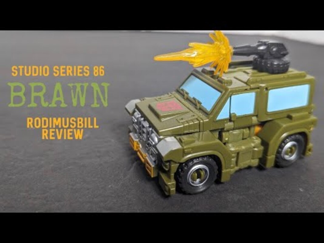 Transformers Studio Series 86-22 Brawn Deluxe Figure - Rodimusbill Review