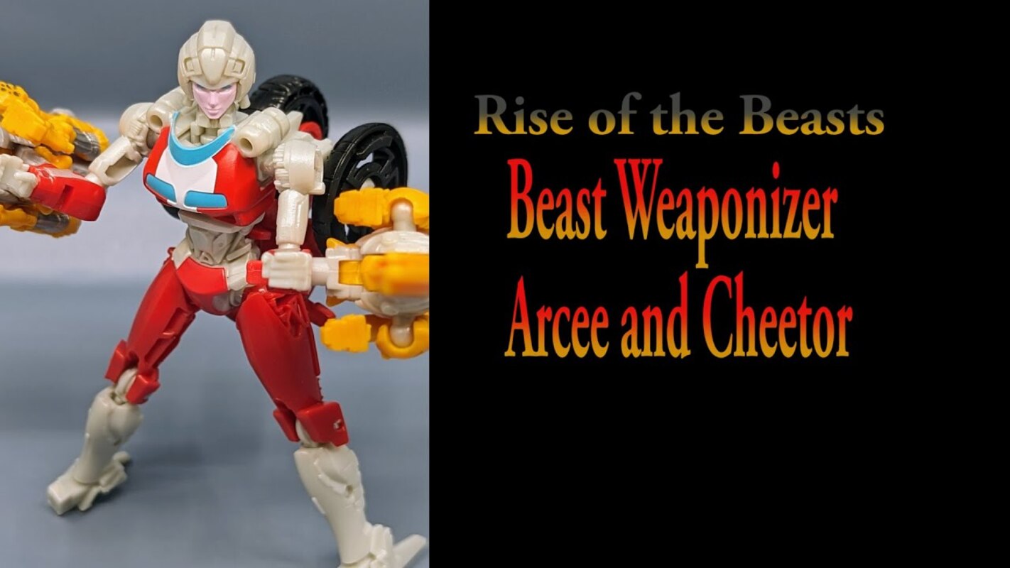 Chuck's Reviews Transformers Rise Of The Beasts Beast Weaponizers Arcee And Cheetor