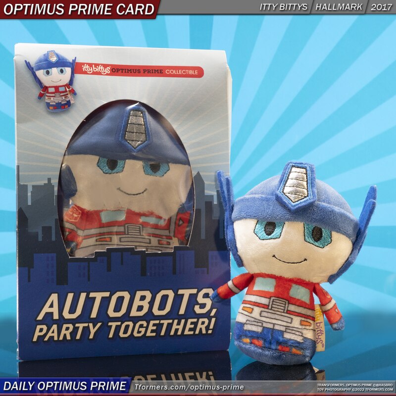 Daily Prime - Itty Bittys Optimus Prime Autobots Party Together Card