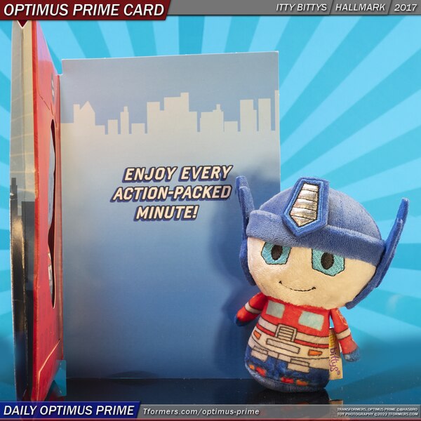 Daily Prime   Itty Bittys Optimus Prime Autobots Party Together Card  (2 of 2)