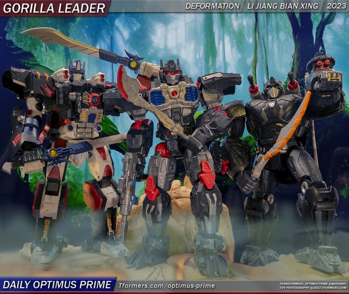Daily Prime   Cybertronian Gorilla Leader Commander Of Justice (1 of 1)