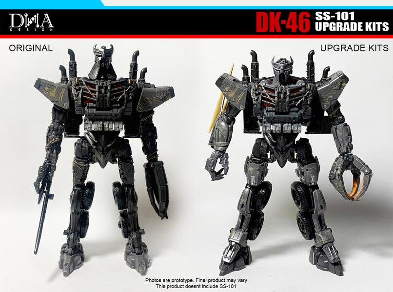 Image Of DK 46 101 Scourge DNA Design Ugrade Kit For Transformers Rise Of The Beasts Leader  (7 of 15)