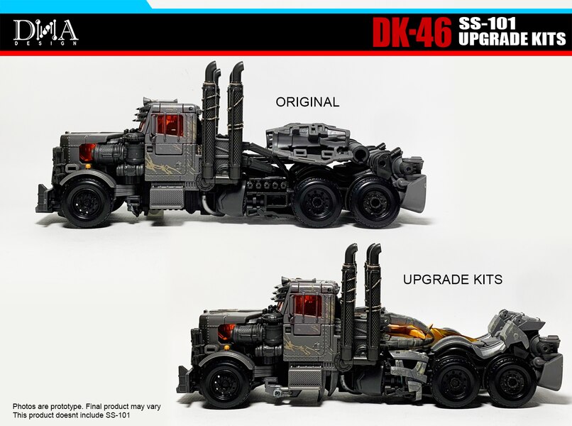 Image Of DK 46 101 Scourge DNA Design Ugrade Kit For Transformers Rise Of The Beasts Leader  (8 of 15)