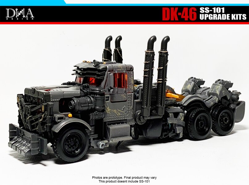 Image Of DK 46 101 Scourge DNA Design Ugrade Kit For Transformers Rise Of The Beasts Leader  (10 of 15)