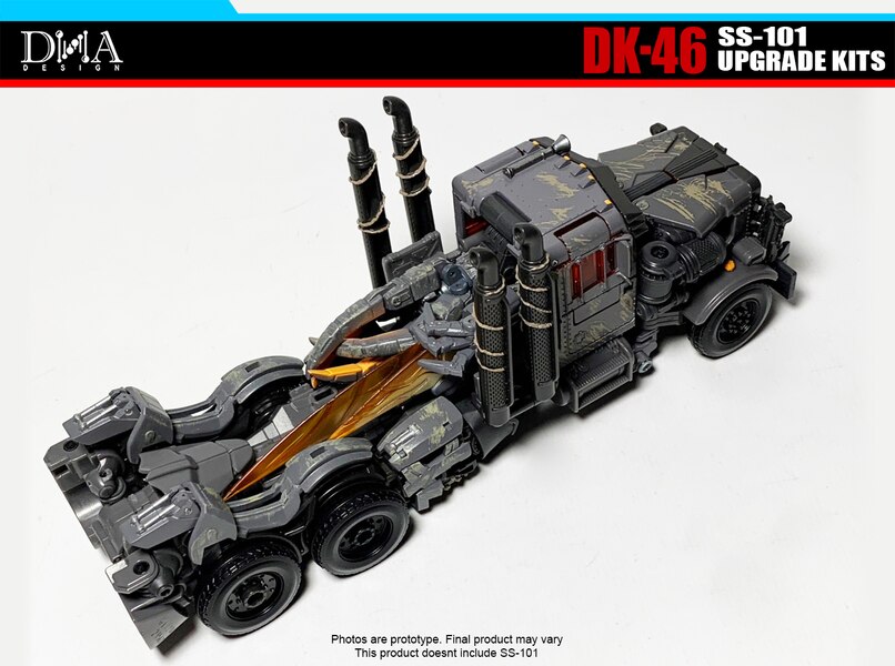 Image Of DK 46 101 Scourge DNA Design Ugrade Kit For Transformers Rise Of The Beasts Leader  (11 of 15)