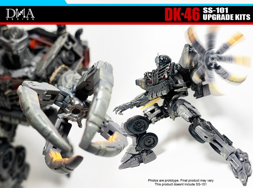 Image Of DK 46 101 Scourge DNA Design Ugrade Kit For Transformers Rise Of The Beasts Leader  (12 of 15)