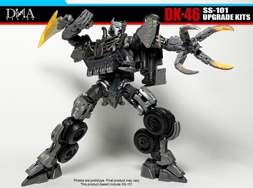 Image Of DK 46 101 Scourge DNA Design Ugrade Kit For Transformers Rise Of The Beasts Leader  (13 of 15)
