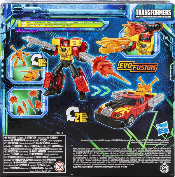 Transformers Legacy Evolution Armada Universe Powerlinx Hot Shot And Armada Universe Jolt Package 2 (5 of 6)