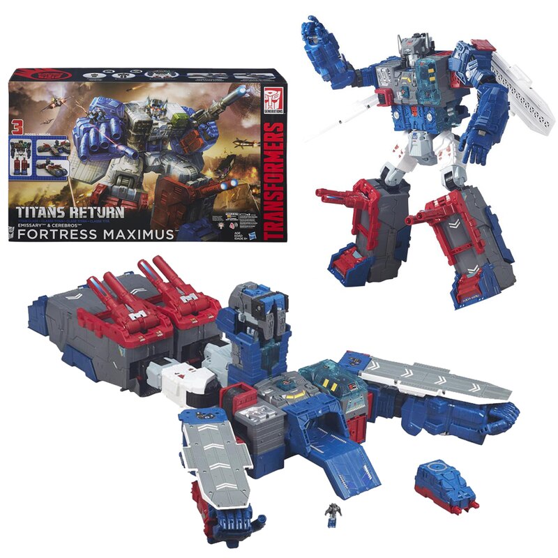 Fortress Maximus Reissue Coming Transformers Generations Titans Return - Preorder Now!