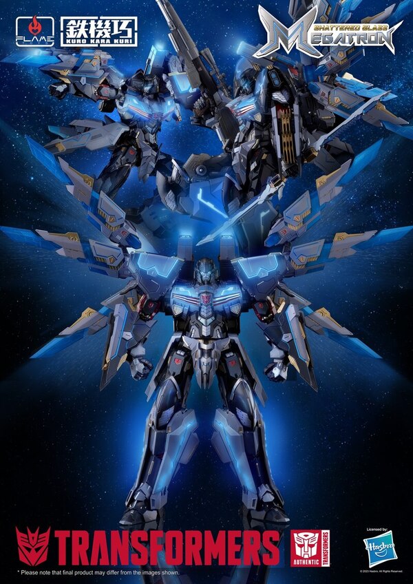 Image Of Kuro Kara Kuri Shattered Glass Megatron Transformers Flame Toys Limited Edition Exclusive  (18 of 18)