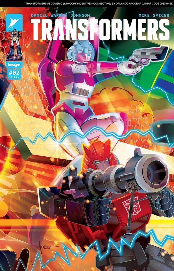 Image Comics Transformers Connected Comic Book Covers 1 6  (2 of 7)