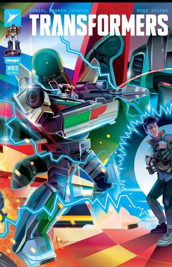 Image Comics Transformers Connected Comic Book Covers 1 6  (3 of 7)