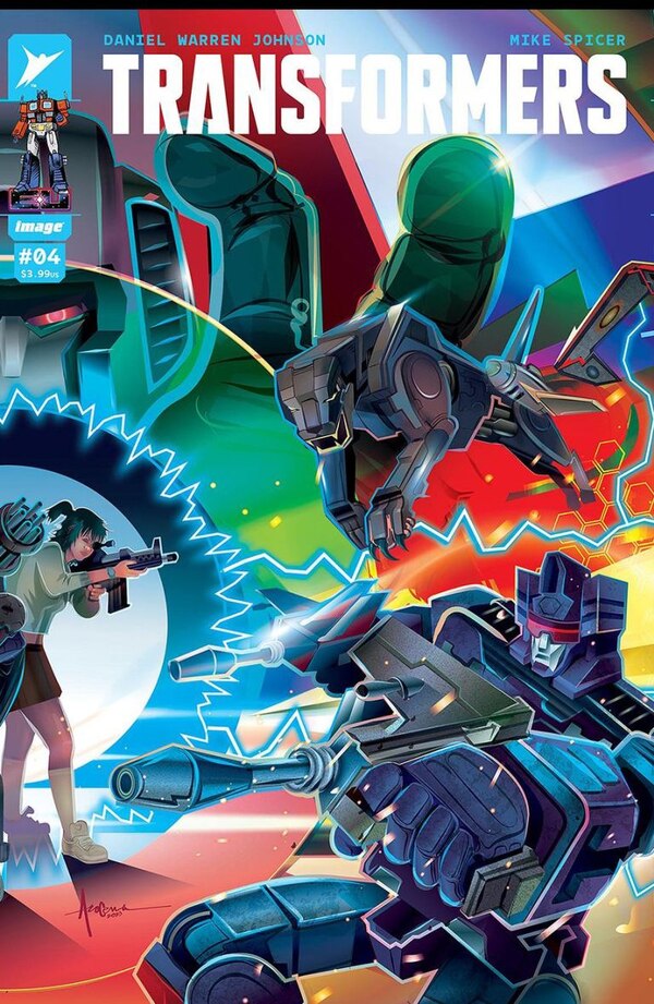 Image Comics Transformers Connected Comic Book Covers 1 6  (4 of 7)