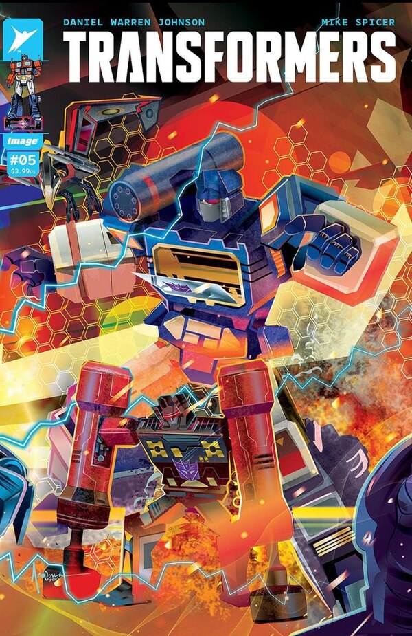 Image Comics Transformers Connected Comic Book Covers 1 6  (5 of 7)