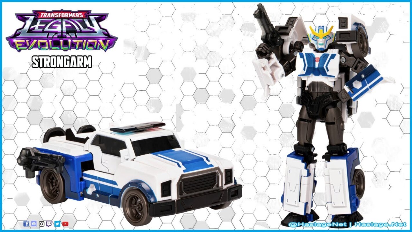 A Rookie To The Force. Transformers Legacy Evolution RID 2015 Universe Strongarm - HNE Toys
