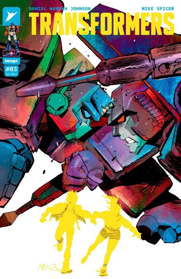 Transformers Issume No 3 Official Comic Solictation Covers From Image Comics   COVER D  INCENTIVE MATIAS BERGARA  (3 of 3)