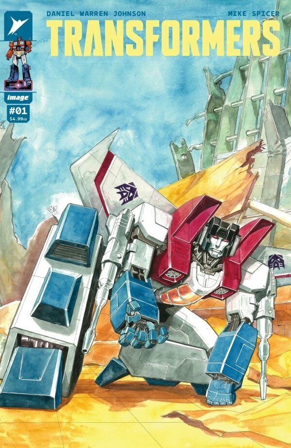 Image Comics Transformers Issue No. 1 Official Cover Variant New Transmission Podcast Exclusive By EJ Su (16 of 23)