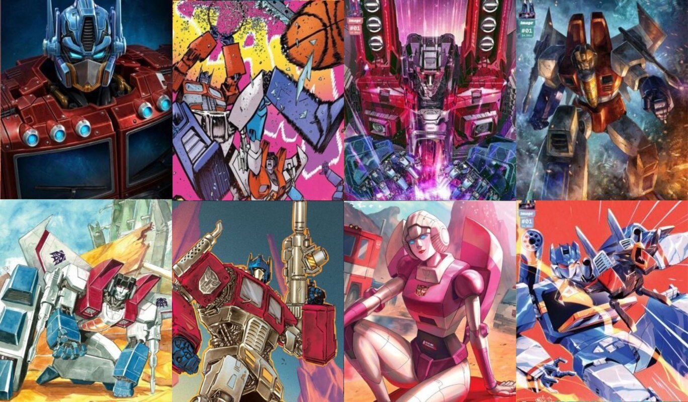 22 Covers for Image Comics Transformers Issue Number #1 - Collect Them ALL!