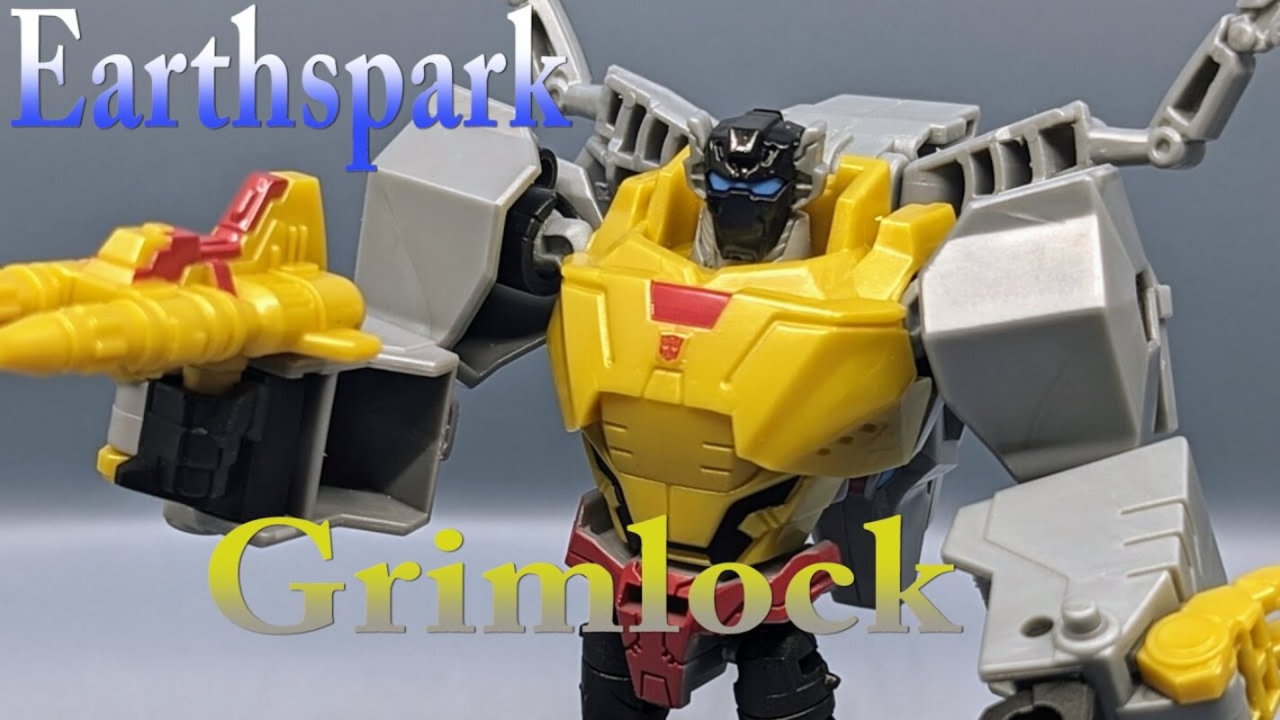 Chuck's Reviews Transformers Earthspark Deluxe Class Grimlock