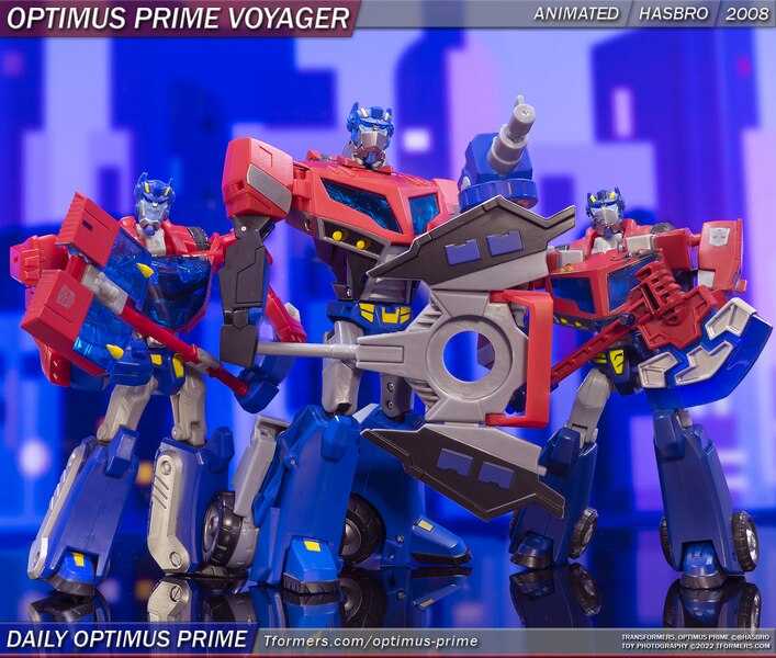 Daily Prime   Transformers Animated Optimus Prime Voyager (1 of 1)