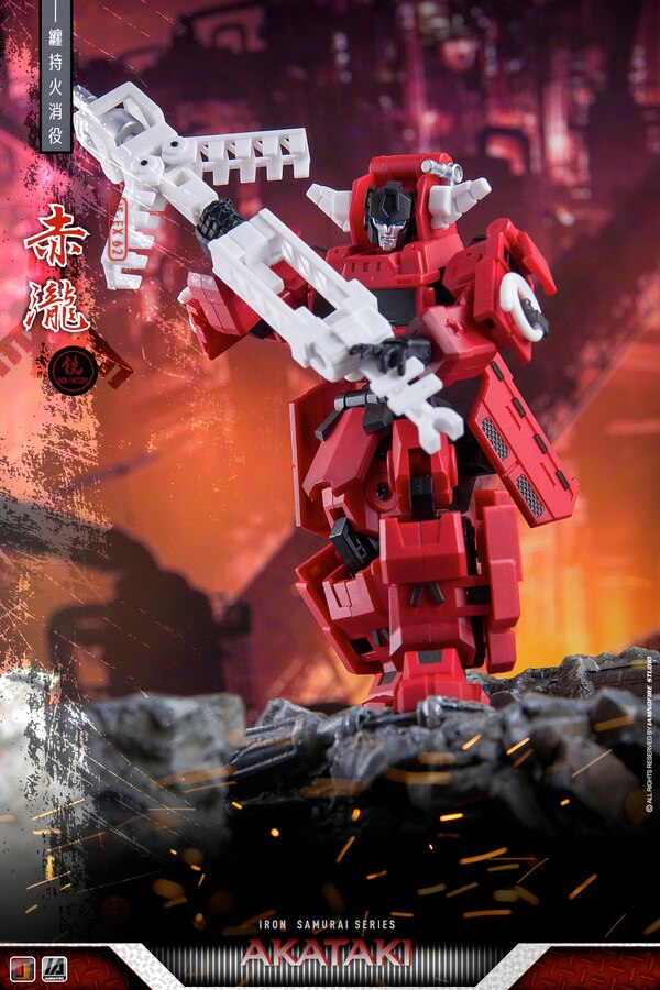 Iron Samurai Series Akataki Toy Photography Image Gallery By IAMNOFIRE  (2 of 17)