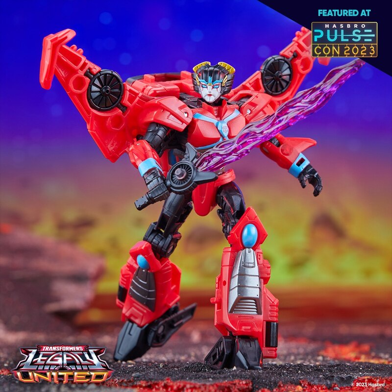 Windblade, Bumblebee, Chase, Magneous Official Images from Takara