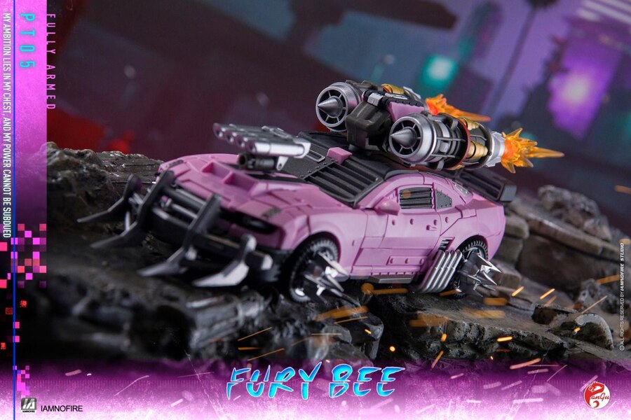 PANGU Toys Pink Fury Bee Mid Autumn Festival Limited Edition Toy Gallery By IAMNOFIRE  (7 of 18)