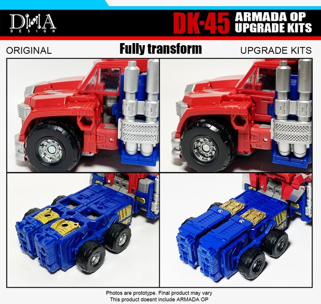 Image Of DNA Design DK 45 Armada Universe Optimus Prime Upgrade Kit  (23 of 26)