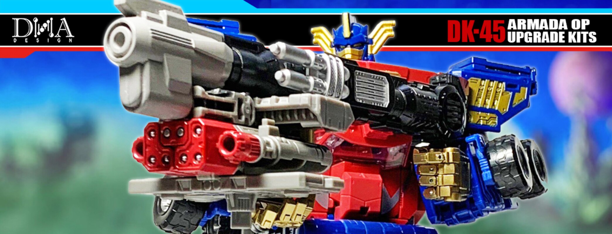 Armada Optimus Prime DNA Design DK-45 Upgrade Kit Coming Soon for Legacy Commander