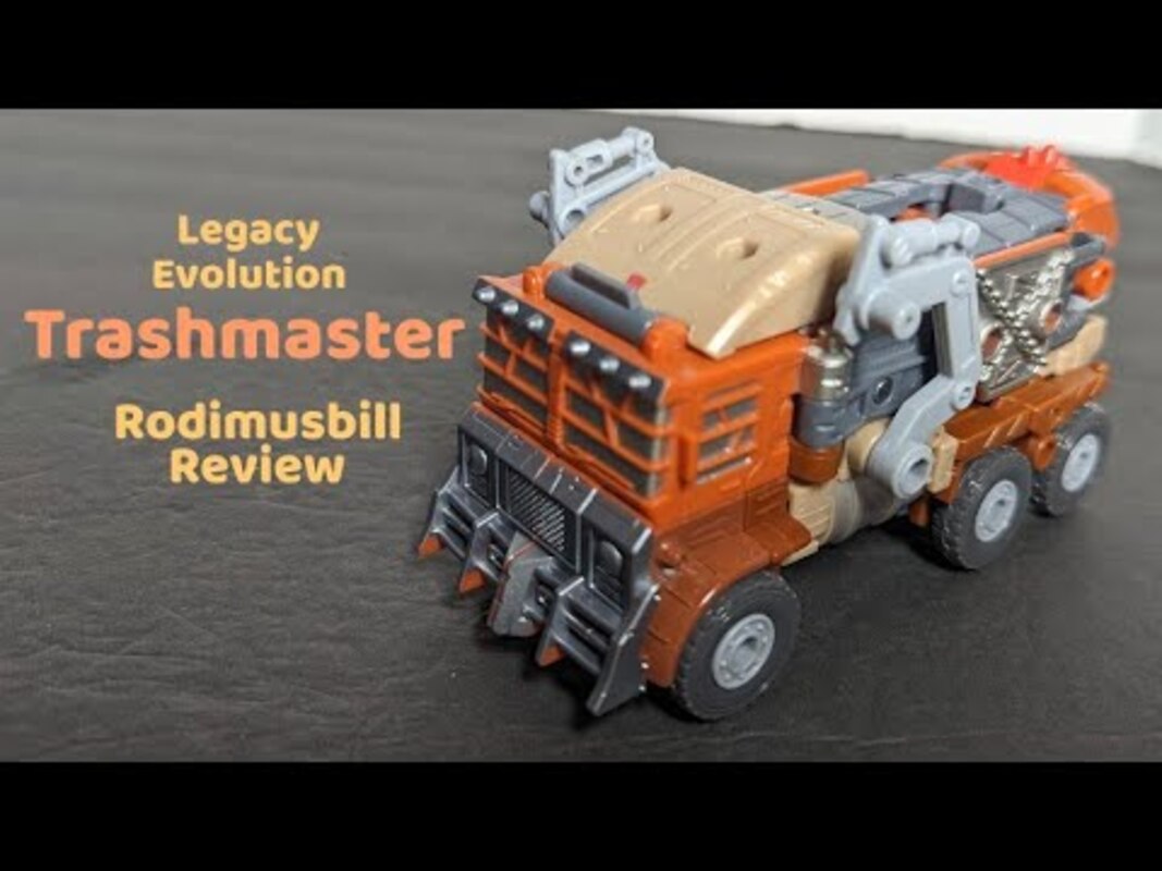 Transformers Legacy Evolution Trashmaster Voyager Figure - Rodimusbill Review