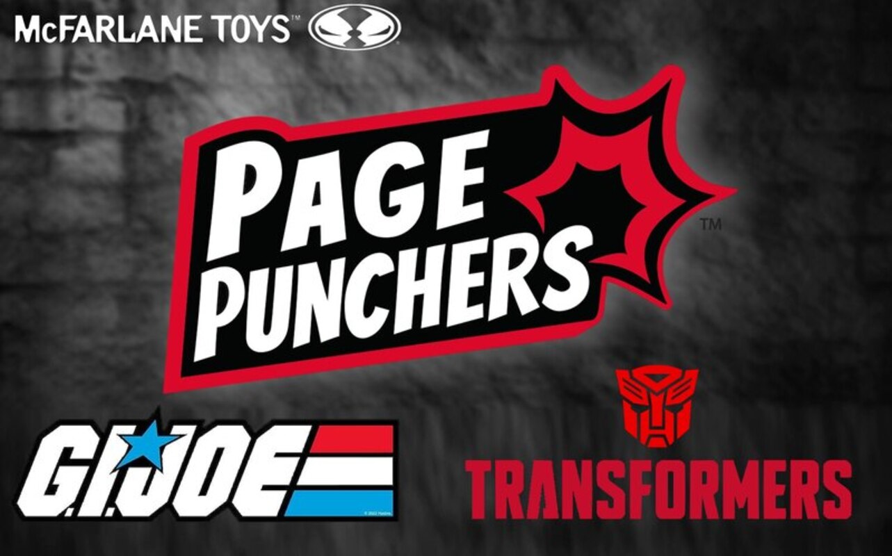 McFarlane Toys Transformers Page Punchers Figures Announced at Toy Fair 2023