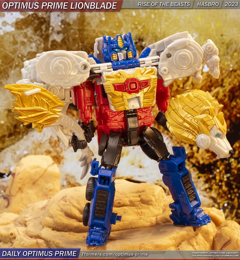 Daily Prime - Optimus Prime Lionblade Combiner Roars From Another Galaxy