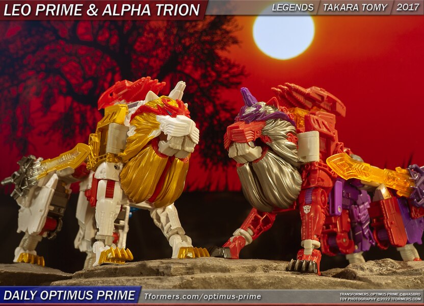 Daily Prime   Leo Prime & Alpha Trion Samauri Legends From The Future (1 of 2)