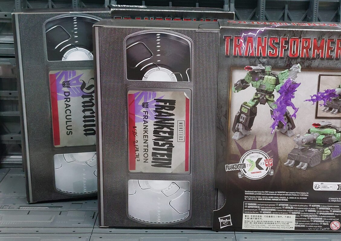 Frankentron In-Hand Images & Video of Transformers Universal Monsters Figure