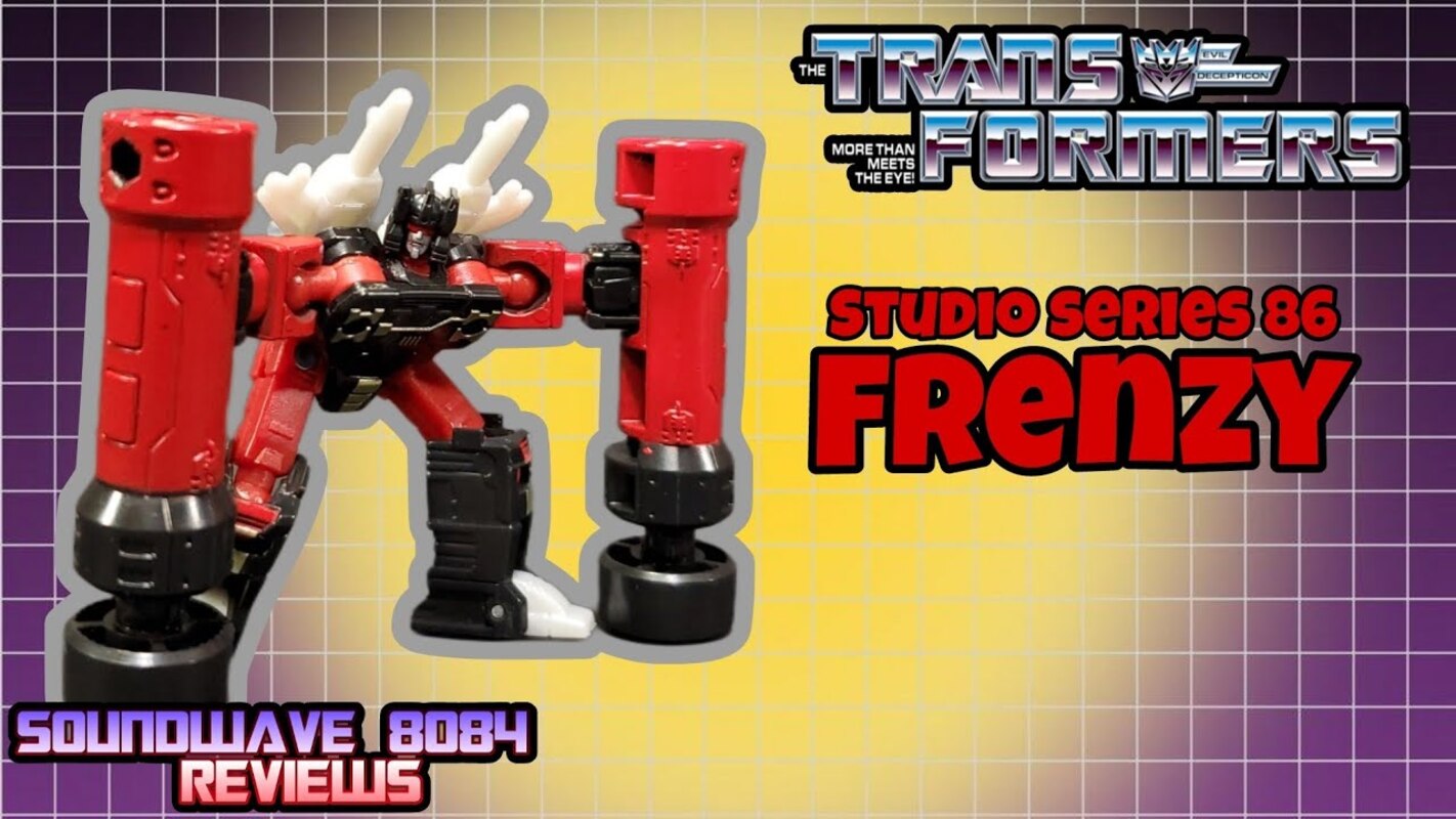 Transformers Studio Series 86 Frenzy Review