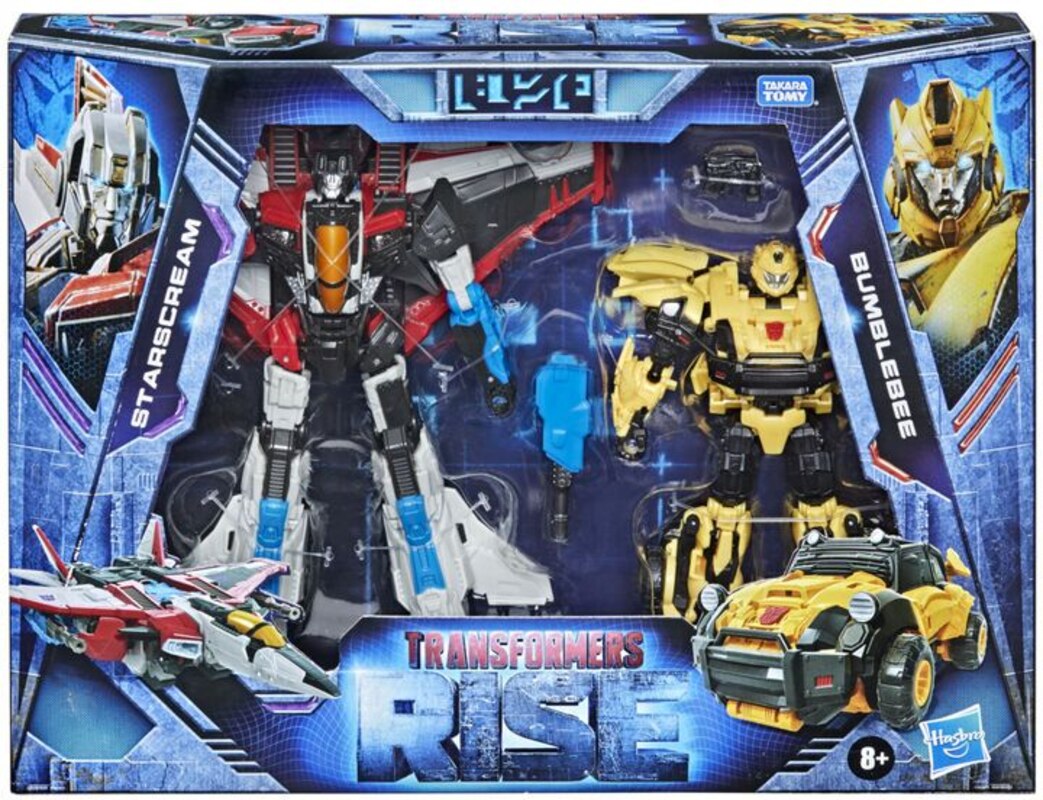 Transformers: Rise Starscream and Bumblebee 2-Pack Official Reactivate Game Figures Revealed 