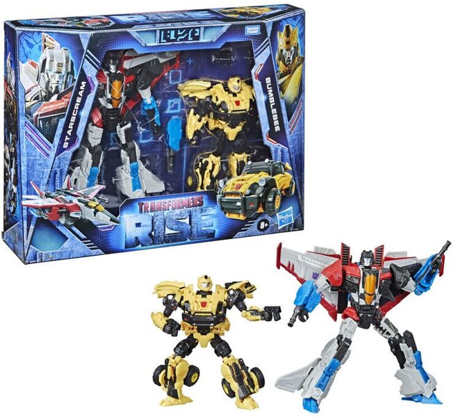 Image Of Transformers Rise Voyager Starscream And Deluxe Bumblebee 2 Pack  (5 of 5)
