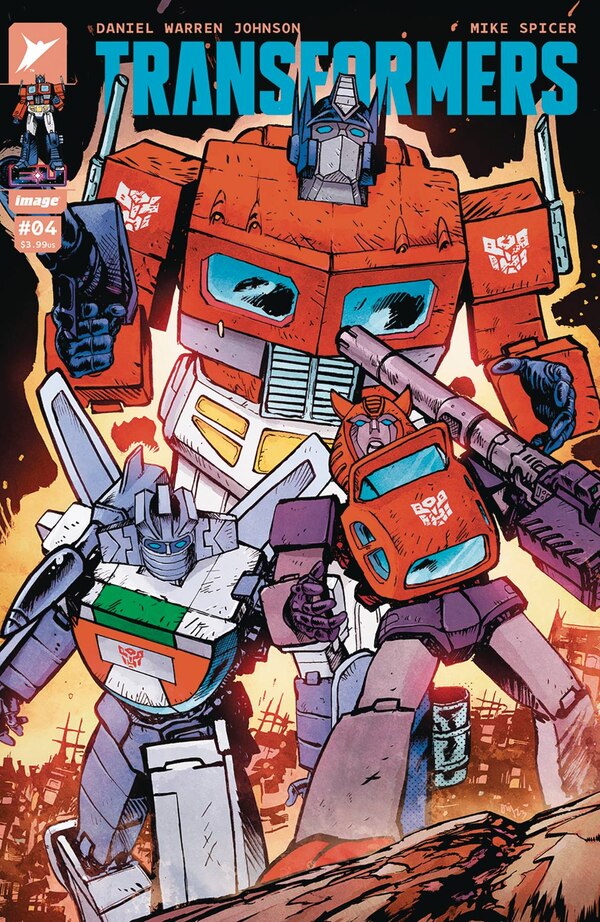 Transformers Issue No. 4 Official Comic Solictation & Covers From Image Comics  (1 of 2)