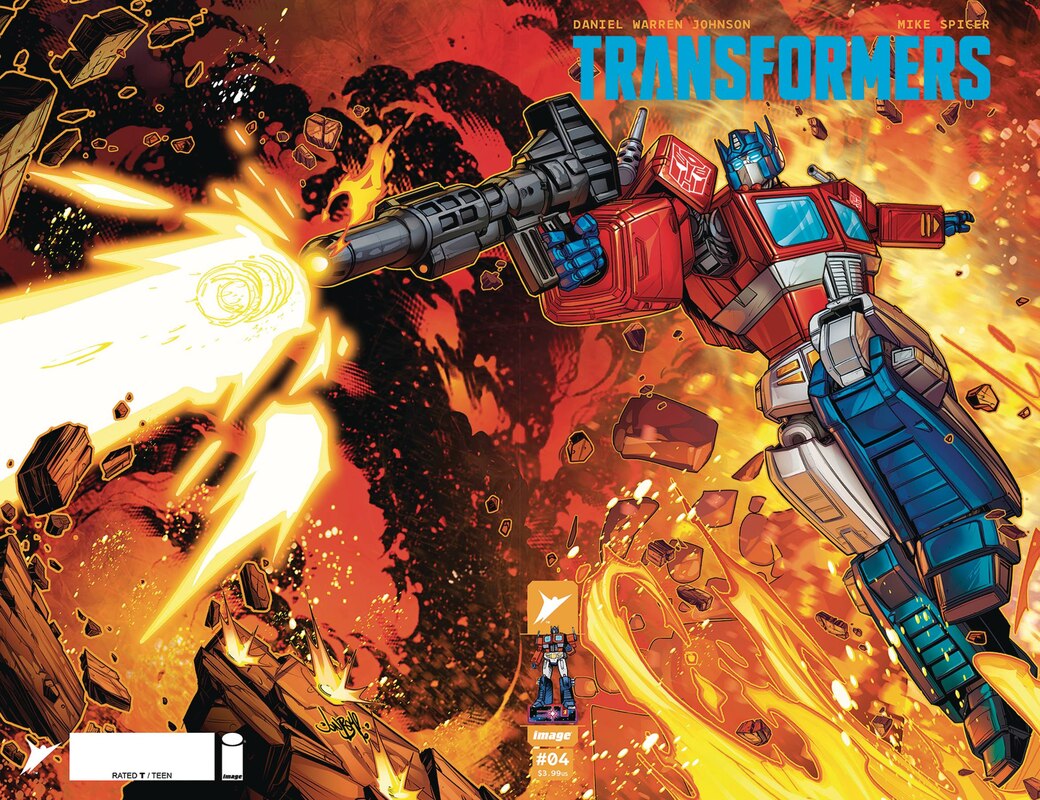 Transformers Issue No. #4 Official Comic Solictation & Covers from Image Comics