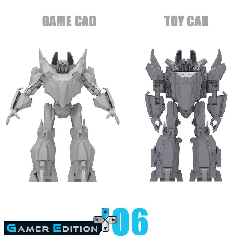 Gamer WFC Starscream Concept Design & Images from Transformers Studio Series