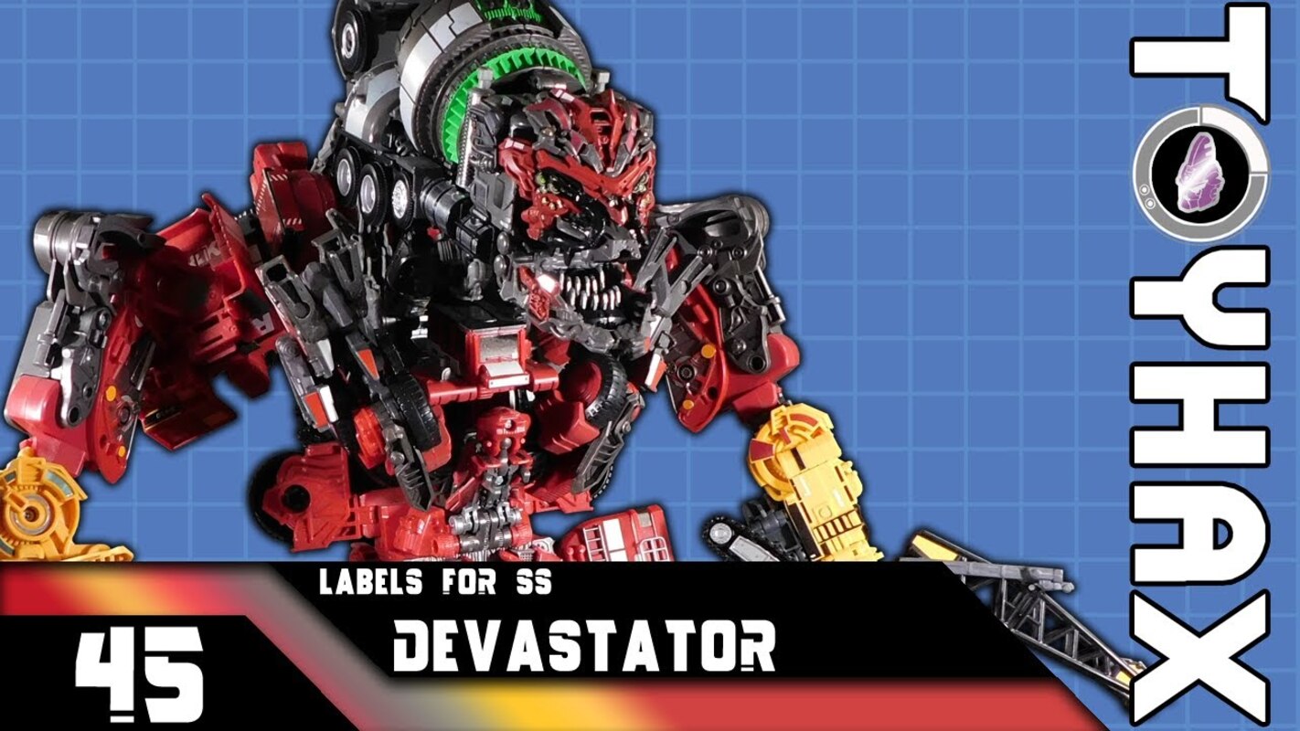 Toyhax Labels For SS Devastator - Stickit 45