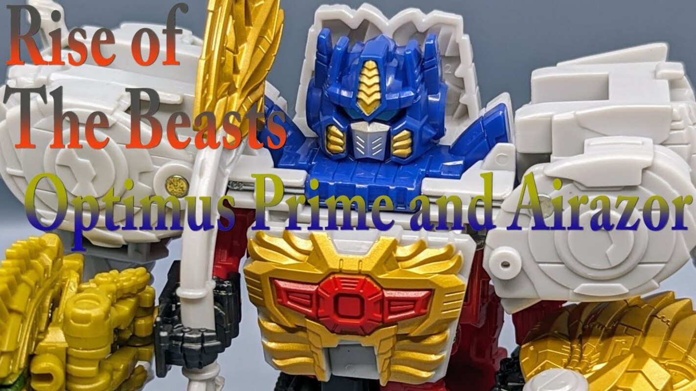 Chuck's Reviews Transformers Rise Of The Beasts Beast Combiner Optimus Prime And Airazor