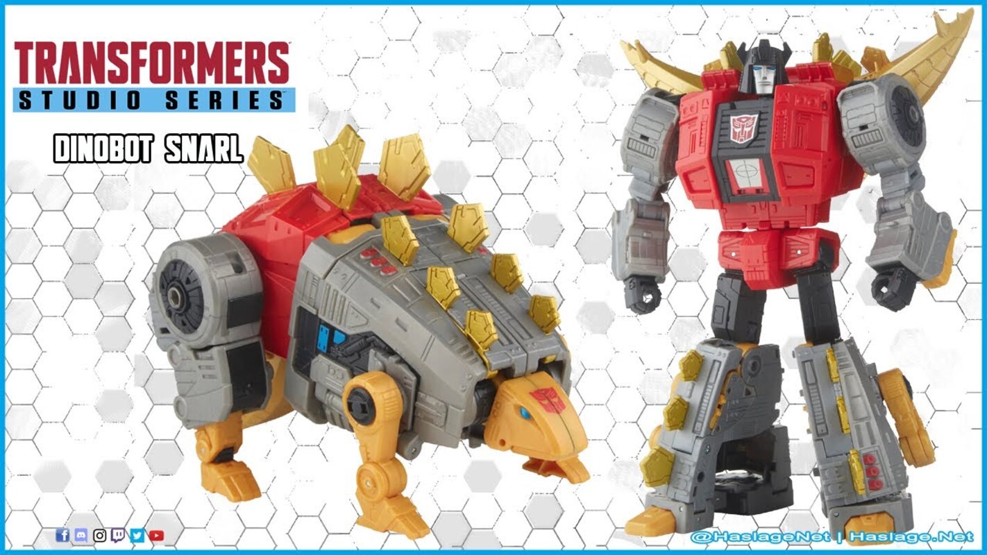 He got two scenes?!? Transformers Studio Series The Movie (1986) Leader Dinobot Snarl | HNE Toys
