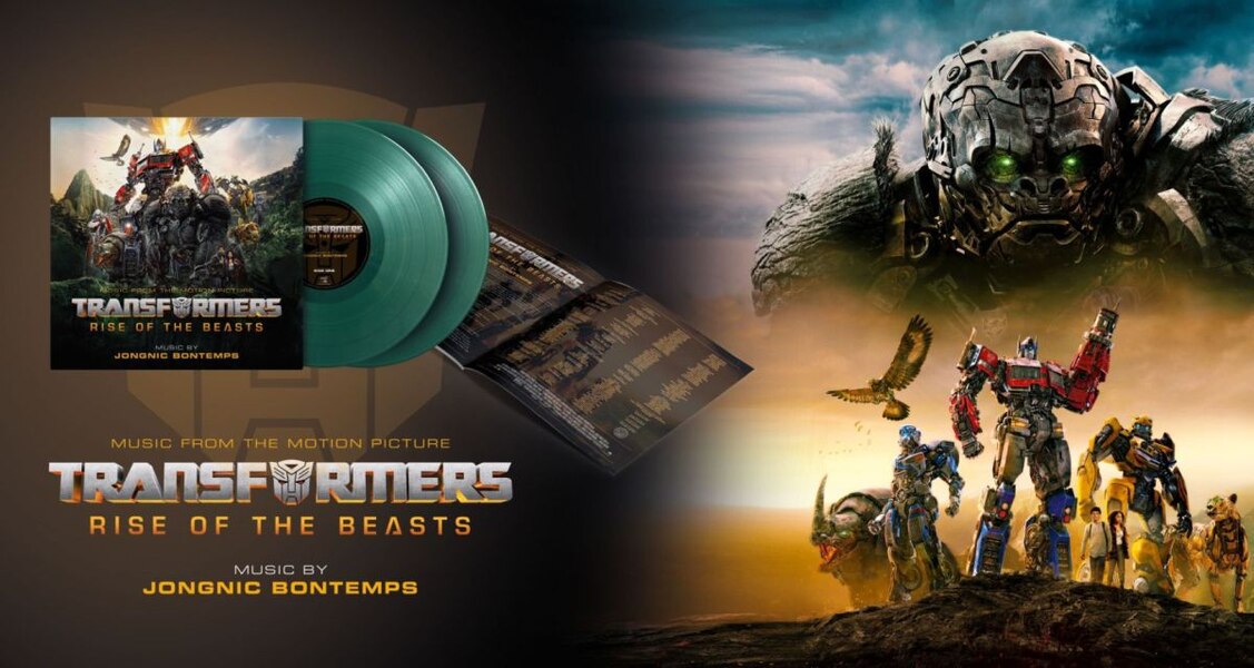 Image Of Green Vinyl LP Special Edition Transformers Rise Of The Beast Soundtrack  (7 of 7)