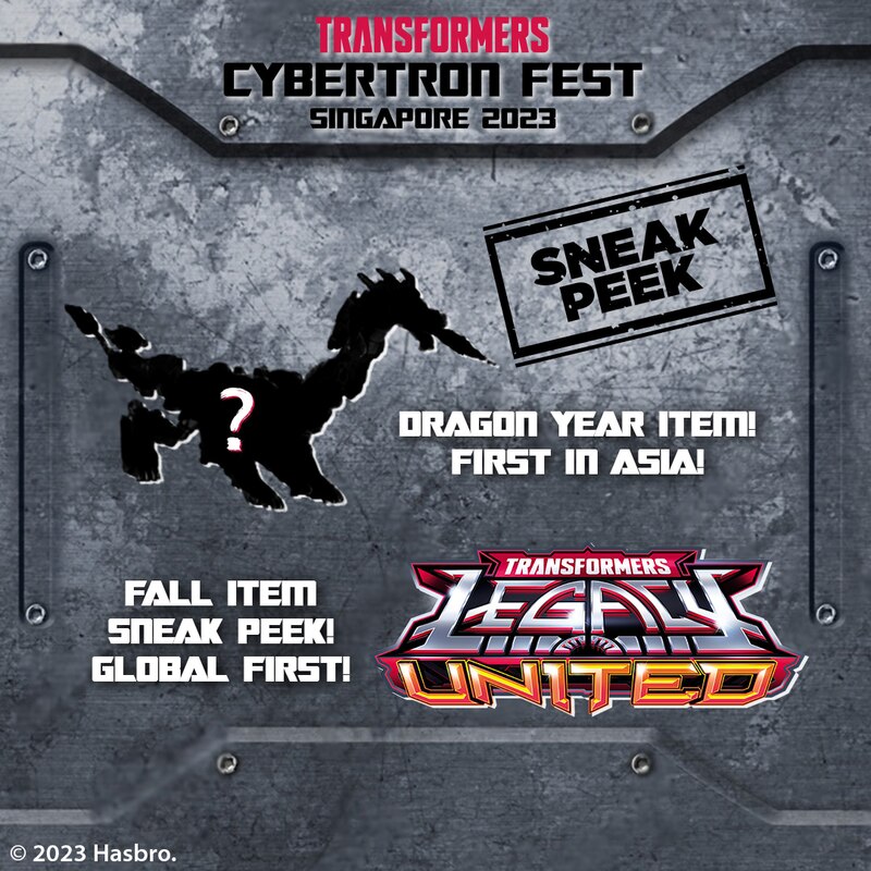 Dragon Year Transformers Toy to be Revealed at Cybertron Fest 2023
