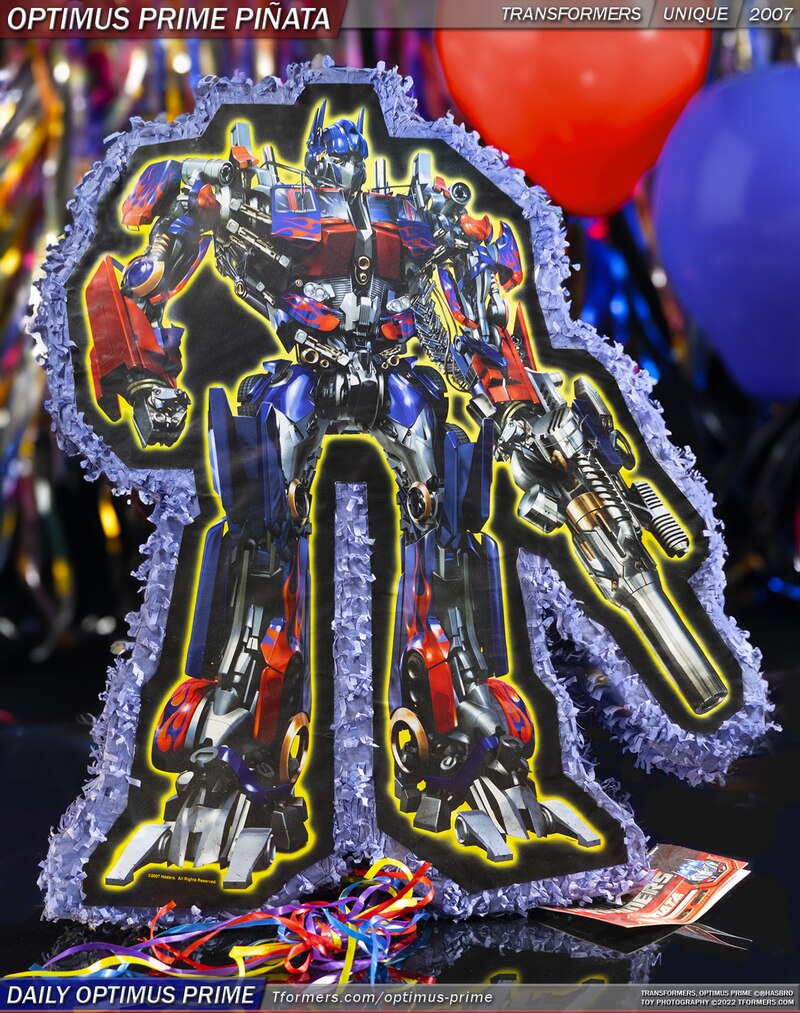 Daily Prime - Take a Whack at the Transformers Optimus Prime Piñata!